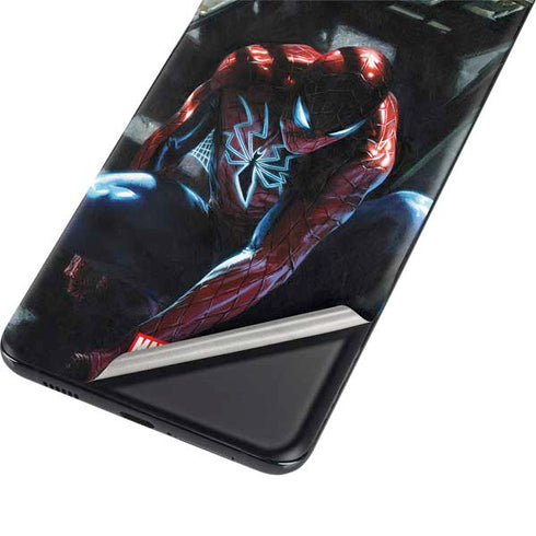 Marvel Spiderman New Suit Spiderman Galaxy S21 Plus 5G Skin